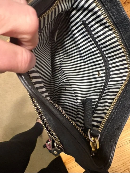 kate spade Black Pebbled Leather Crossbody - Picture 9 of 12